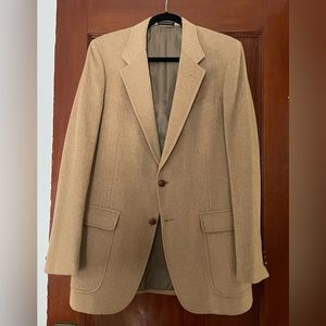 Wool tan blazer